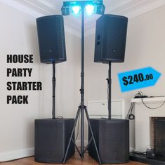 Hire House Party Starter Pack, hire Speakers, near St Ives